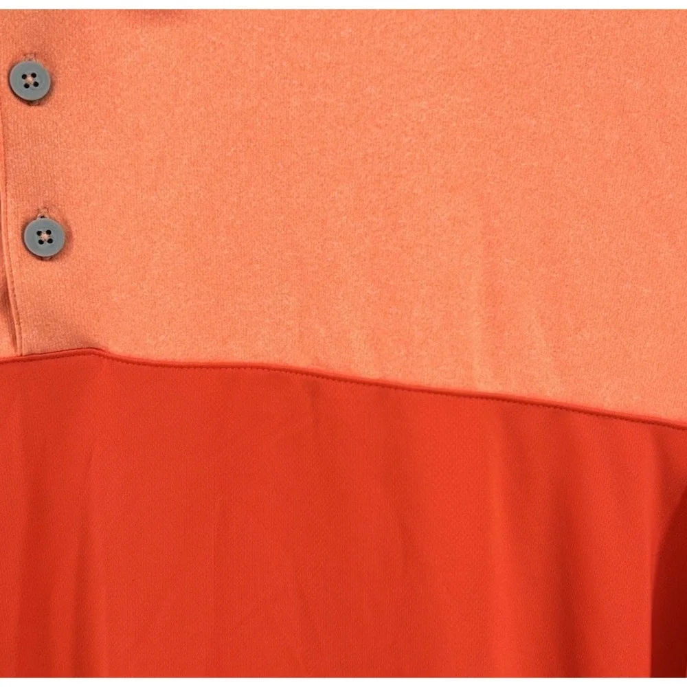 Adidas Golf Short Sleeve Polo Shirt Blaze Orange Men's Size 2XL NWT
